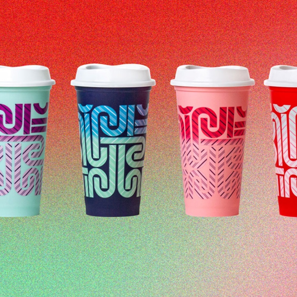 Brand New Starbucks Color Changing Reusable Cups